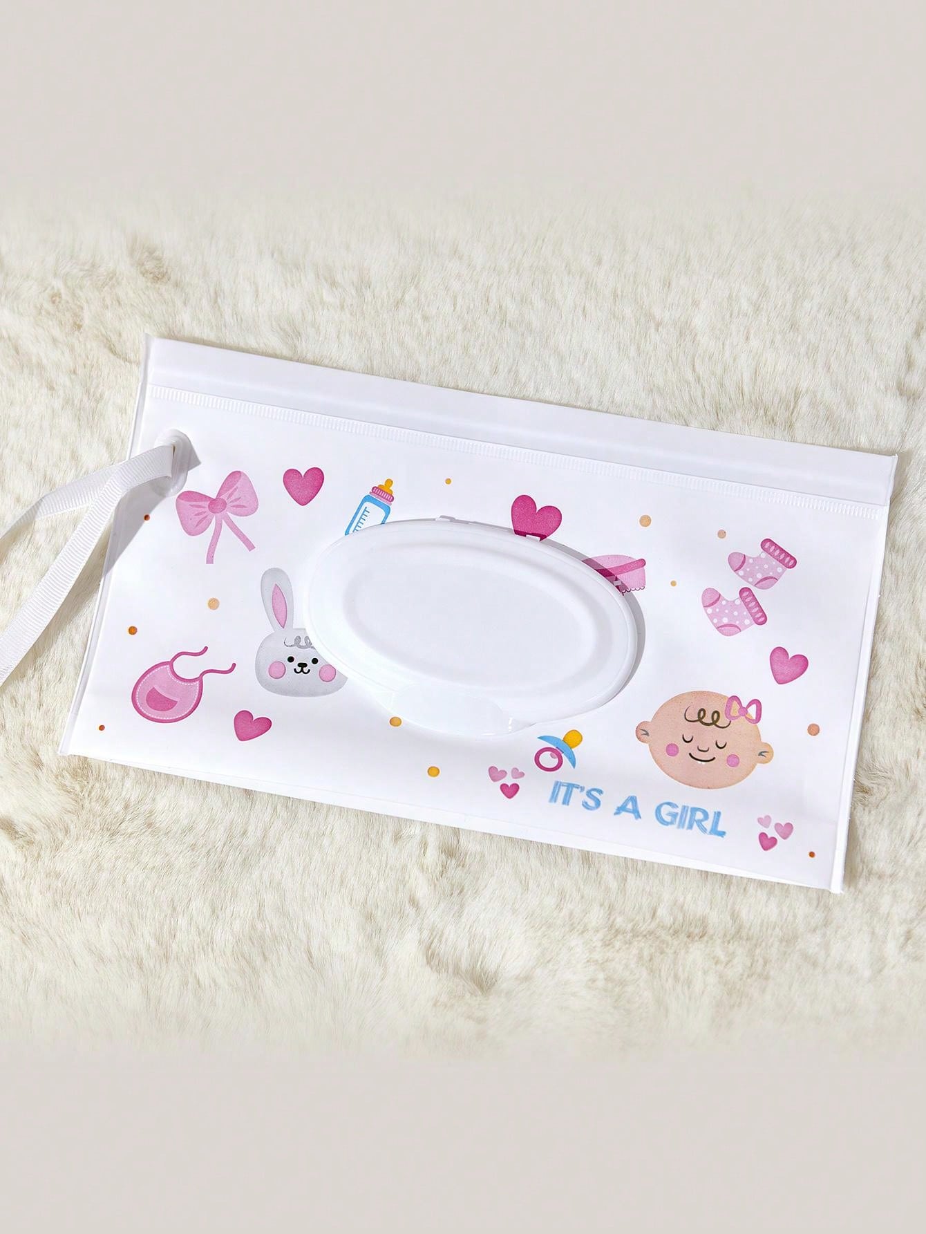 1pc Portable Wet Wipes Bag Baby Wet Wipes Packaging Bag With Self