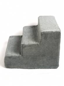 1pc Dog Climbing Ladder With Three Levels And Right Angle - Grey - View 5