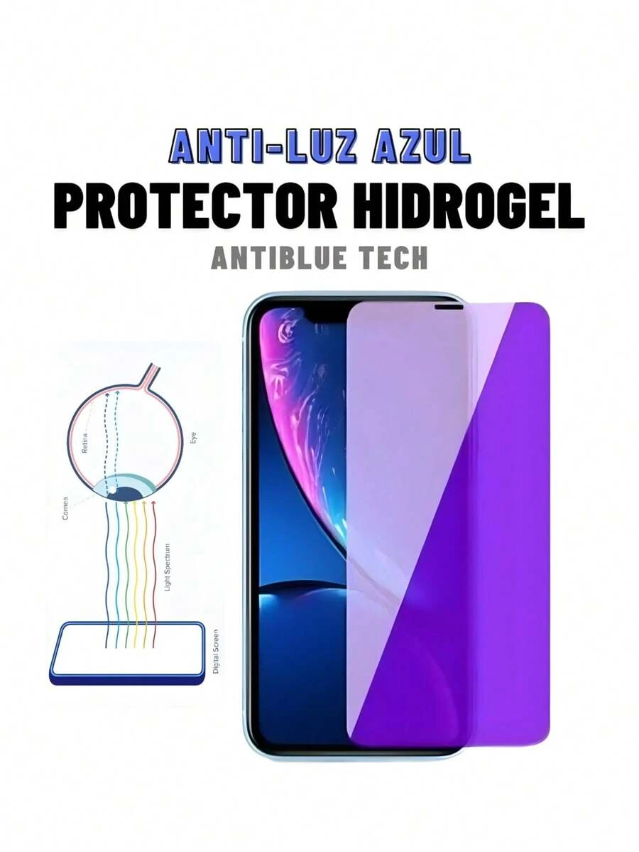 Mica Hidrogel Protector De Pantalla Para Modelos de Vivo. Anti Huellas - ANTI BLUE RAY - Ver 1