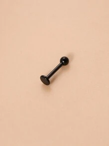 1pc 16G ASTM F136 G23 titanium lip stud labret monroe - Yellow Gold - View 7