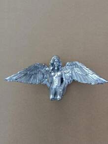 Alas De Ángel Plateadas/doradas, Adorno Artesanal De Resina Para Decoración De Jardín Y Decoración De Mesa, 1 Ud. - Dorado - Ver 5