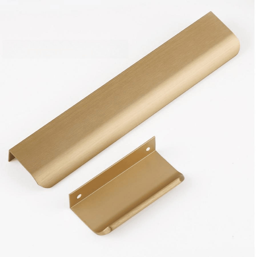 2pcs modern minimalist edge banding strip aluminum alloy surface
