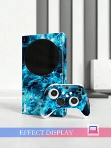 Printed Gaming Console Skin Stickers For Xbox Series S (set Of 4) - Multicolor - View 5