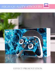 Printed Gaming Console Skin Stickers For Xbox Series S (set Of 4) - Multicolor - View 4