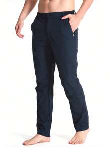 YOMEGO Pantalon De Loisirs Sportif À Séchage Rapide Pour Homme, Tissu Confortable, Respirant Et Élastique, Adapté À L'été, Au Printemps, À La Randonnée En Plein Air, Au Camping Et Aux Loisirs Quotidiens