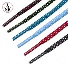 流行的雙色運動鞋,靴子等用鞋帶