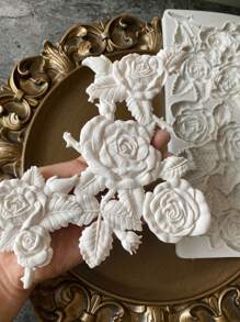 玫瑰花硅胶模具树脂模具 DIY