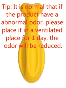 1pc Missile Design Pet Chew Toy For Dog And Cat For Teeth Grinding - Yellow - View 7