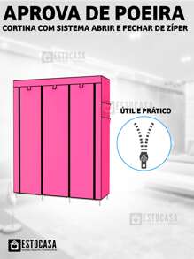 Portable Closets - Pink - View 8