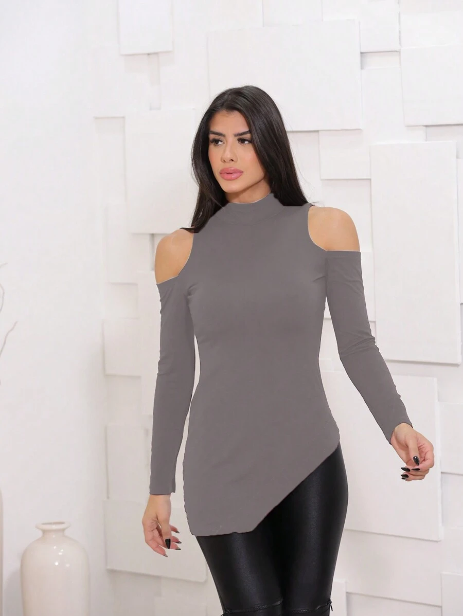 Women T-Shirts - Màu Xám nhạt - Xem 1