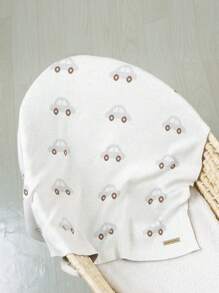 一条适合四季爱情情人节的针织婴儿毯