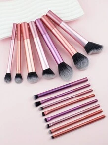 Set de 15 piezas de brochas de maquillaje profesionales que incluyen brocha para polvo, brocha para rubor, brocha para contorno, brocha para sombra de ojos, brocha para iluminador para una aplicación de maquillaje impecable, set de brochas, kit de brochas de maquillaje, set de brochas de maquillaje, kit de maquillaje completo, set de brochas de maquillaje, kit de maquillaje completo, set de brochas, set de brochas de maquillaje, set de regalo de maquillaje - Multicolor - Ver 5