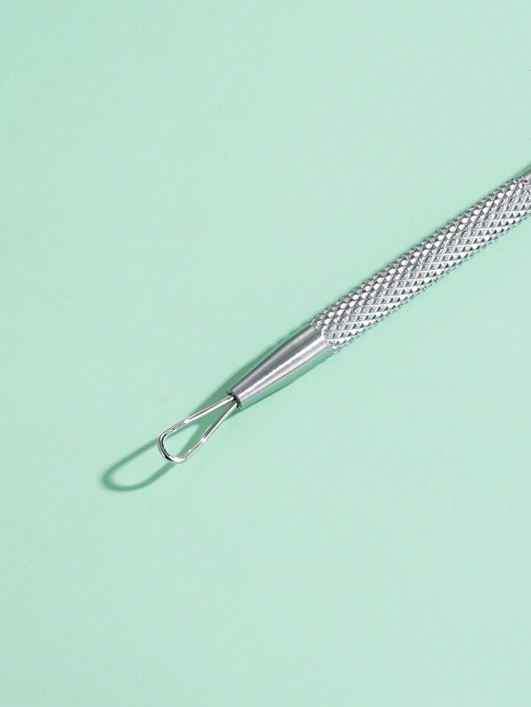 Blackhead Remover, 1pc Stainless Steel Dualended Loop Extractor For