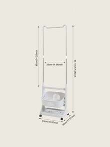 Removable Home Small Cart, Clothes Storage, Mobile Bathroom Organizer Rack