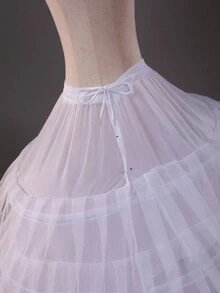 Multi-Layer Tulle Large 6-Hoop Petticoat Skirt