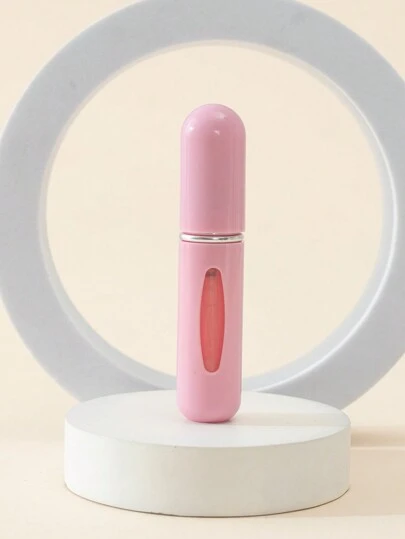 Botella de perfume de plástico de 5ml, rosa, decoración para sala de estar, dormitorio, baño, hogar, artículos de viaje, boda, fiesta, cumpleaños, regalos para hombres, mamá, papá, amigos, Año Nuevo, accesorios, regalo divertido