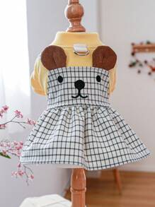 Váy Thú cưng - Đen và trắng - Xem 1