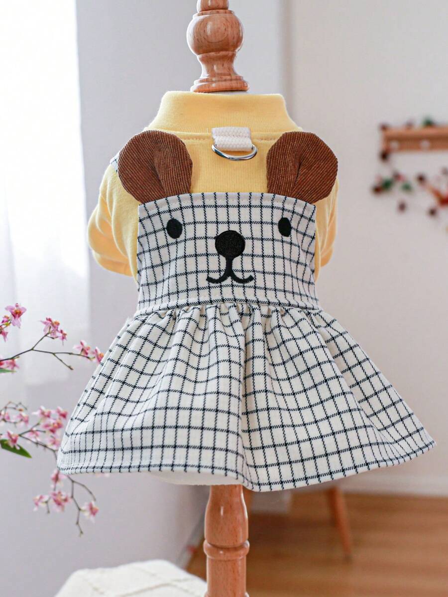 Váy Thú cưng - Đen và trắng - Xem 1