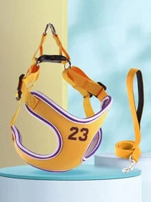 Bộ vòng cổ,  thắt lưng & dây đai cho thú cưng - Màu vàng - Xem 1