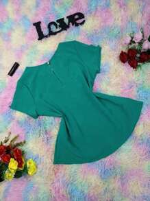 Women Dresses - màu xanh lá - Xem 3