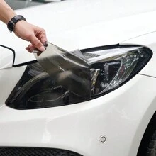 1 Rolle matter, beschichteter Nebelscheinwerferfolie Autofilm zum Dekorieren und Farbwechsel für Scheinwerfer und Rücklichter