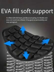 1 miếng đệm ghế xe máy điện chống thấm nước chống nắng - màu đen - Xem 2