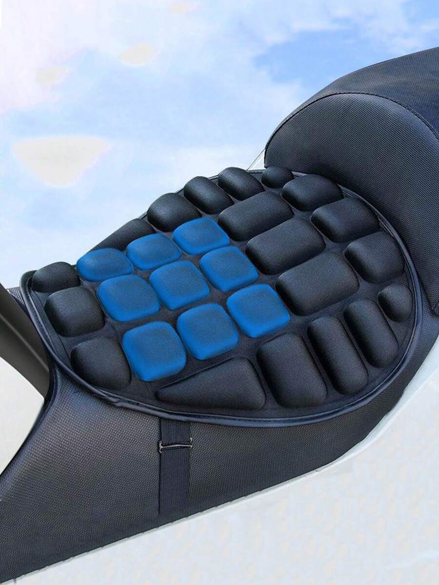 1 miếng đệm ghế xe máy điện chống thấm nước chống nắng - màu đen - Xem 1