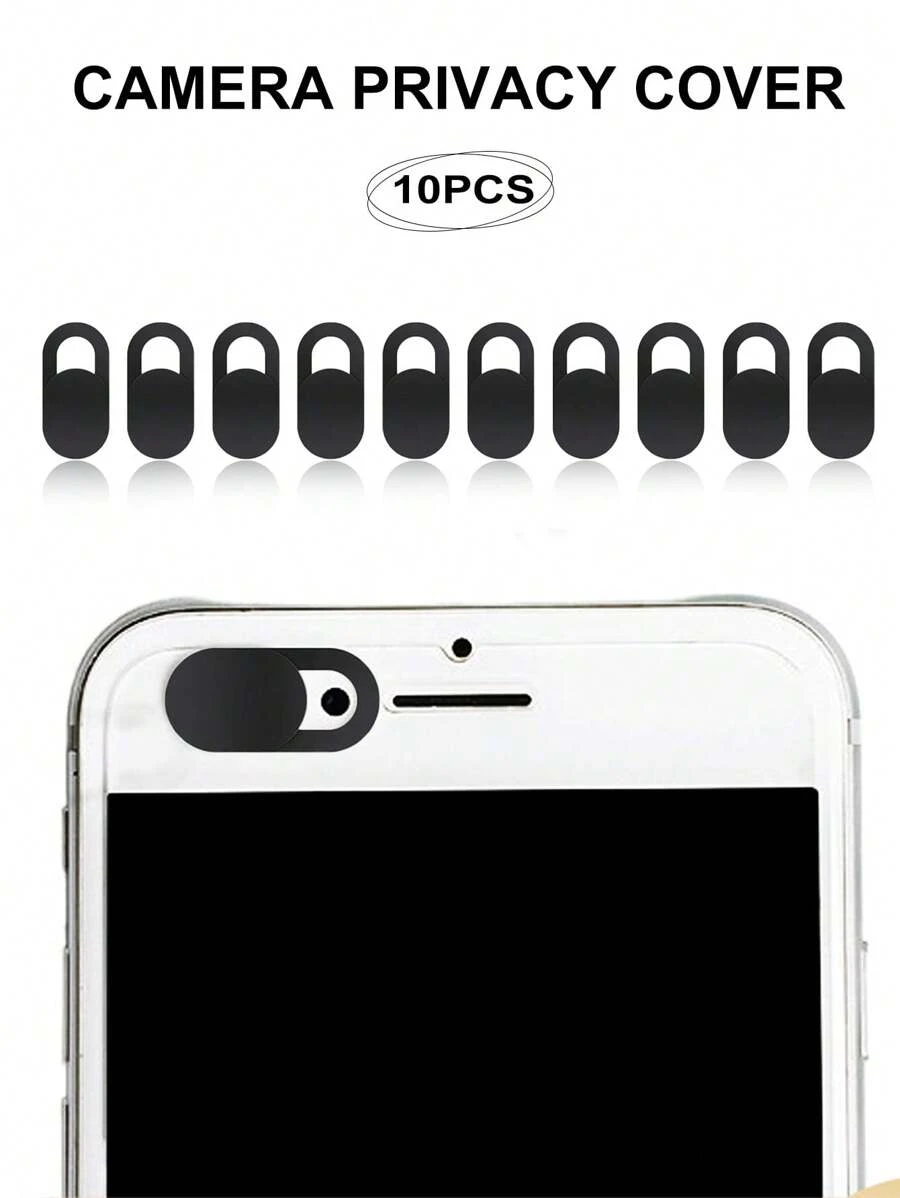 10 Pièces Couverture De Caméra Pour Ordinateur Portable Et Tablette, Couverture De Confidentialité De Webcam