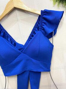 Women Tops - Xanh đậm - Xem 3