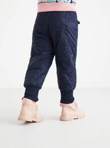 Annil 冬季女童梭织裤，中大童保暖加厚宝宝裤子