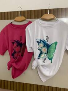 Women T-Shirts - 白色 - 查看 1