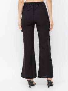 Women Sweater Pants - màu đen - Xem 2