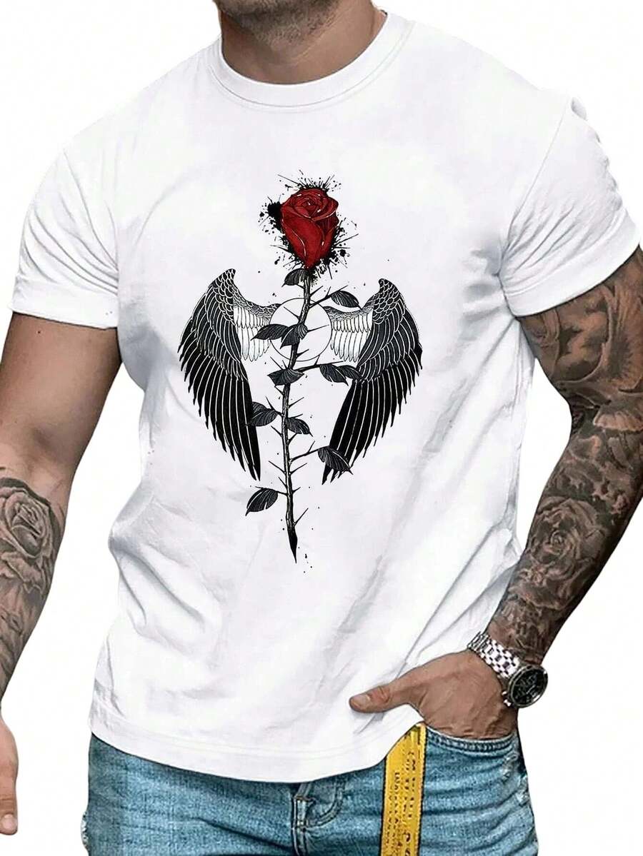 Men T-Shirts - 白色 - 查看 1