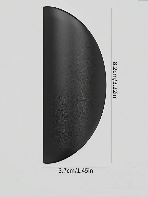 2pcs/set Selfadhesive Plastic Handles For Drawers, No Drilling