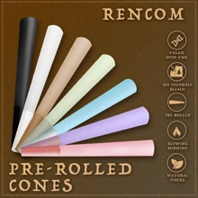 70 包彩色预卷锥体 | 彩色卷烟纸 | 70 包（3.3 英寸/84 毫米）彩色特大号预卷锥体 | 预卷锥体 | 卷烟纸锥体 | 带尖头的卷烟纸 | 男孩情人节心形情人节 - 混色 - 查看 3