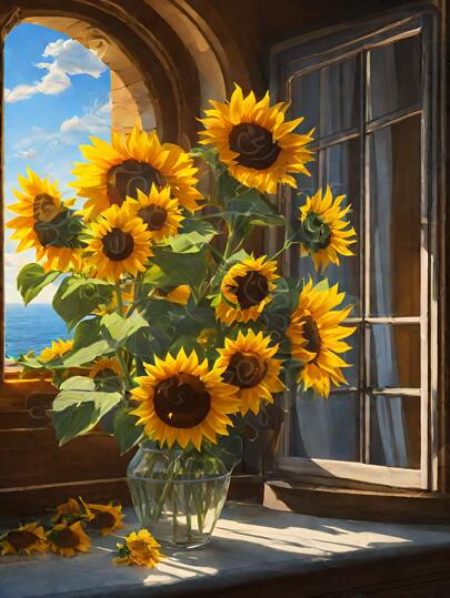 Obrazek Z Diamentami DIY