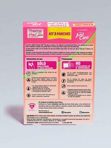 THERMA PAD FEM PARCHES PARA CÓLICO MENSTRUAL 3 PZ - Rosa Fucsia - Ver 3