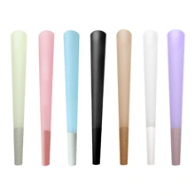 70 包彩色预卷锥体 | 彩色卷烟纸 | 70 包（3.3 英寸/84 毫米）彩色特大号预卷锥体 | 预卷锥体 | 卷烟纸锥体 | 带尖头的卷烟纸 | 男孩情人节心形情人节 - 混色 - 查看 6