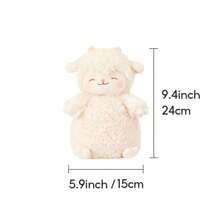 Miniso Sheepie Standing Plush Toy (Warm White) - White - View 10