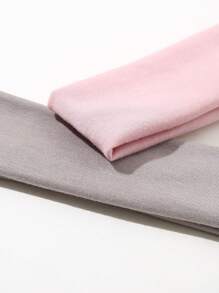 6件套女孩多色宽头带，适合日常佩戴 - 彩色 - 查看 3