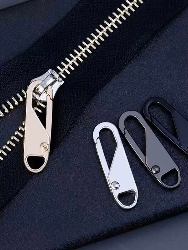 4 Stück/Set Reißverschlussreparatur-Set - Schnell defekte Reißverschlüsse an Koffern, Taschen und anderen Artikeln reparieren, Sommer, Schule