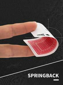 1 Deck Creative Red Paper Playing Cards, Suitable For Party, Game, Festival - 1 deck of cards - View 6