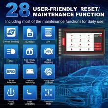KINGBOLEN KINGBOLEN S6 Full-System OBD2 Diagnostic Scanner, Bi-Directional Scan Tool For FCA, Air/Fuel Ratio Adjustment, Tire Pressure Reset