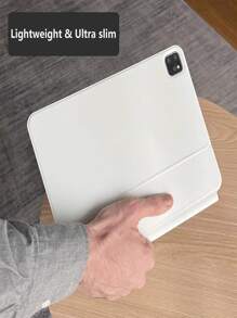 KX008 Apple Magic Keyboard: IPad Keyboard Case With Power Display Compatible With Ipad Pro 11-Inch (1st, 2nd, 3rd Generation) And IPad Air 10.9-Inch (4th, 5th Generation), Great Typing Experience, Built-In Trackpad, US English - White - White - View 5