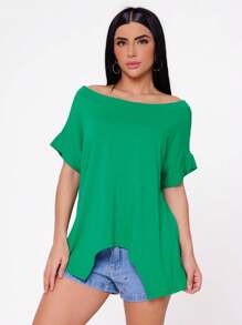 Women Blouses - 綠色 - 查看 1