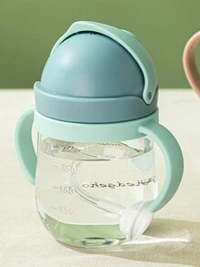 1 Pieza Copa Antiahogo Con Asa De 250ml - Azul Cadete - Ver 5