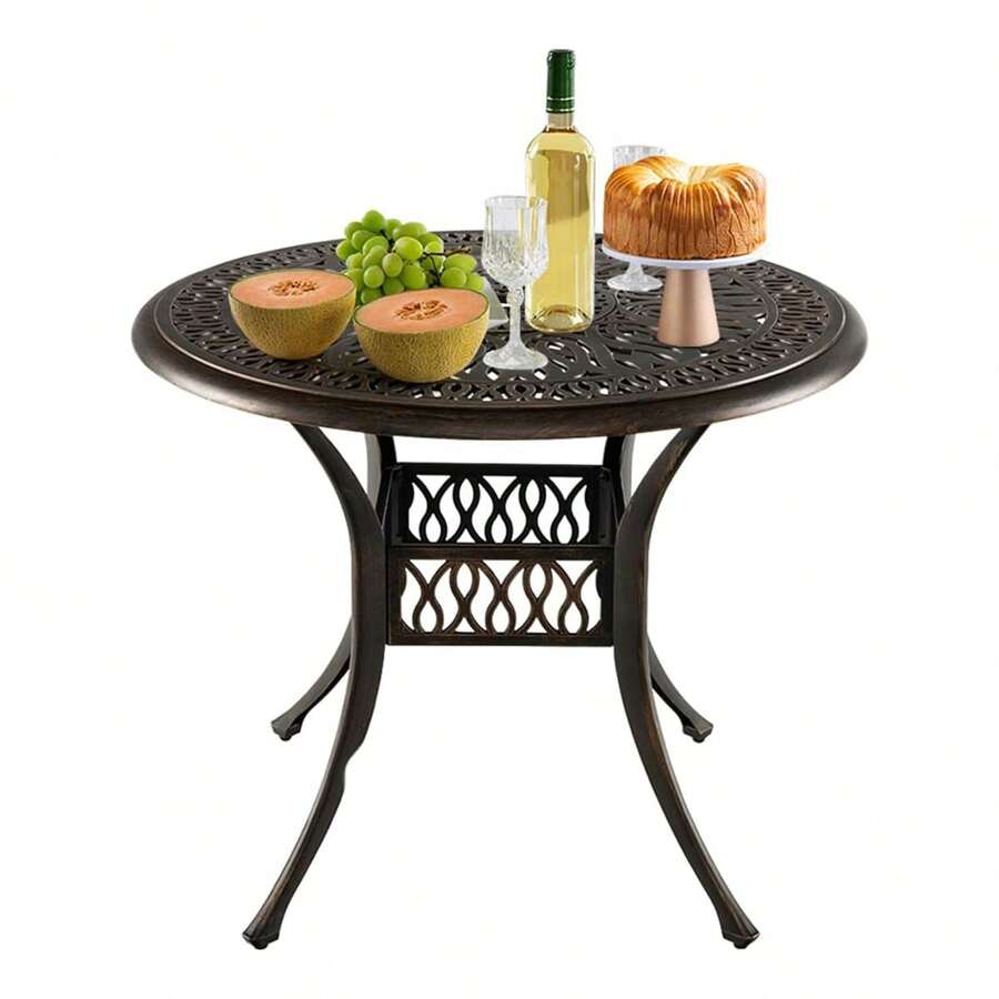 Outdoor Coffee Tables - Rust Brown - View 1