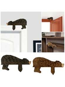 Door Top Decoration Door Frame Decor - brown - View 2