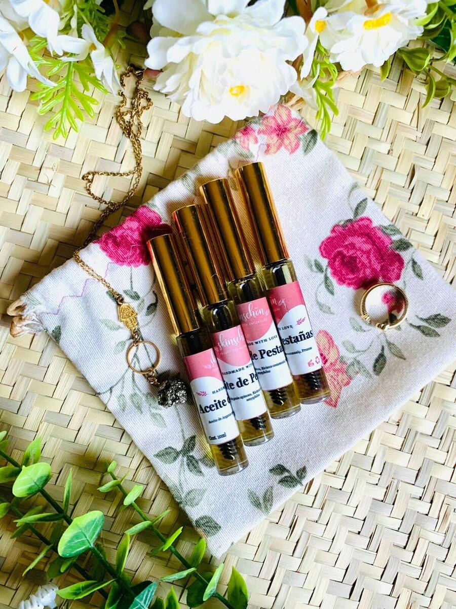 Aceite de Crecimiento de Pestañas y Cejas - Amarillo - Ver 1