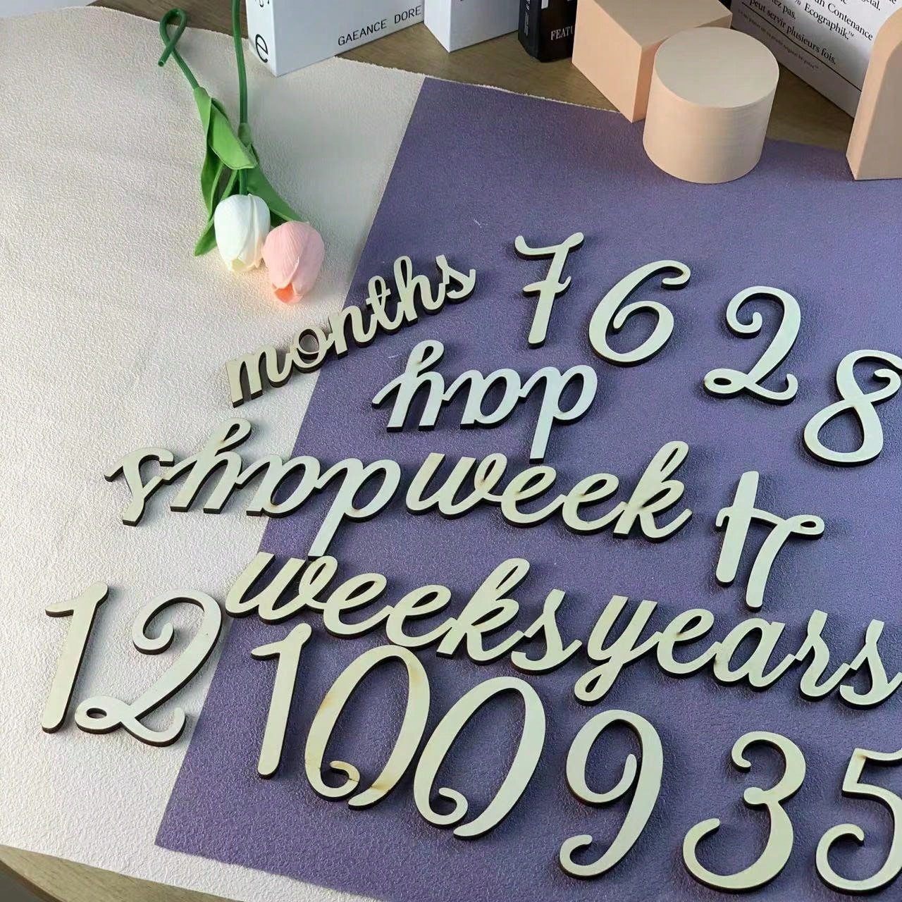 Home Decoration Alphabet And Number Wall Decals SHEIN USA